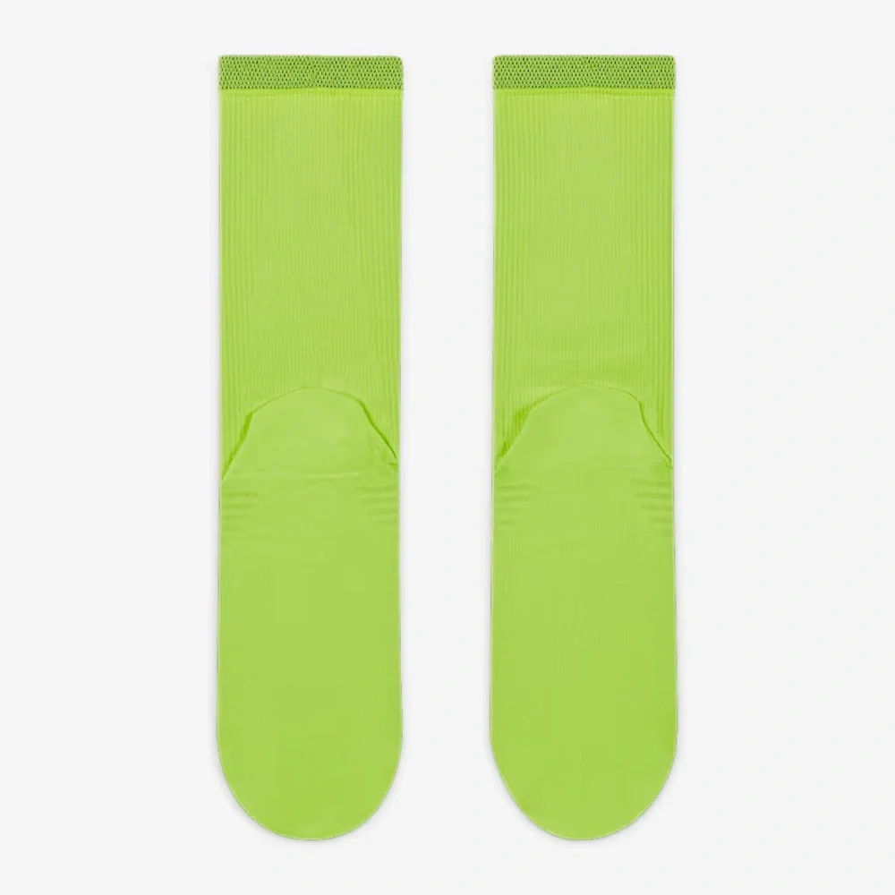 Nike Spark Running Lightweight Crew Socks DA3584-702 Neon Bright Volt reflective